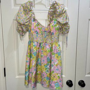 For Love and Lemons Floral Dress